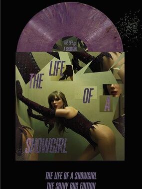NEW SEALED Taylor Swift The Life Of A Showgirl TLOAS Shiny Bug VIOLET Vinyl